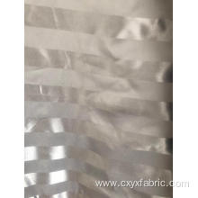 polyester satin stripe jacquard dobby fabric